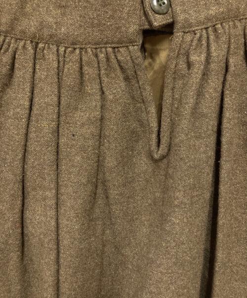 COMME des GARCONS（コムデギャルソン）COMME des GARCONS (コムデギャルソン) ウールスカート グリーン サイズ:記載なしの古着・服飾アイテム