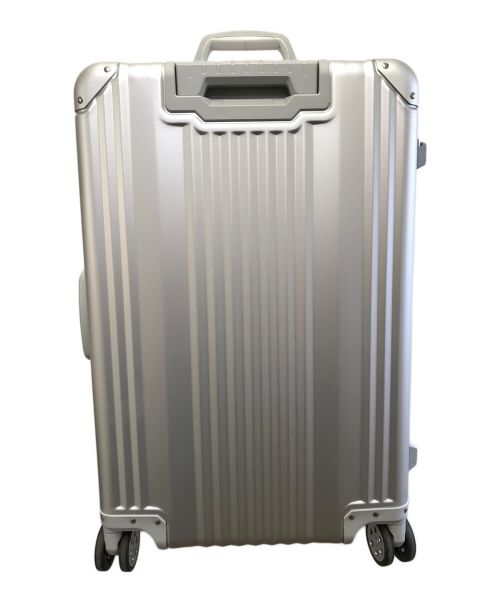 Mercedes Benz（メルセデスベンツ）Mercedes Benz (メルセデスベンツ) キャリーバッグ シルバーの古着・服飾アイテム