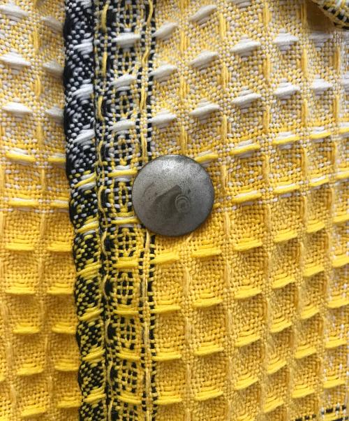 DIESEL（ディーゼル）DIESEL (ディーゼル) リバーシブルジャケット ブラック×イエロー サイズ:Mの古着・服飾アイテム