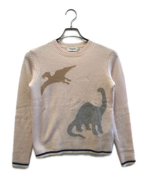 COACH（コーチ）COACH (コーチ) セーター ピンク サイズ:XSの古着・服飾アイテム