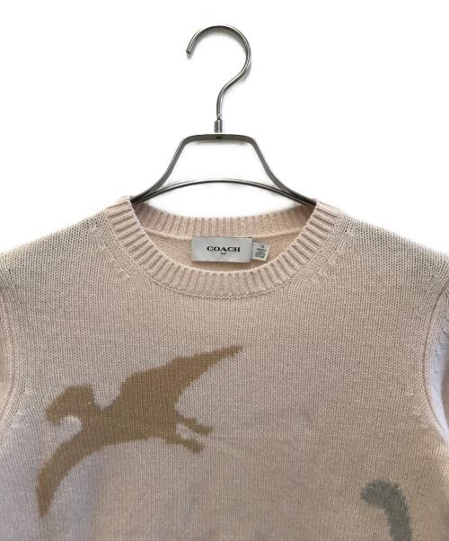 COACH（コーチ）COACH (コーチ) セーター ピンク サイズ:XSの古着・服飾アイテム