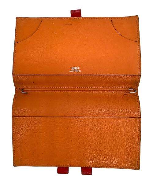 HERMES（エルメス）HERMES (エルメス) 手帳カバー レッドの古着・服飾アイテム
