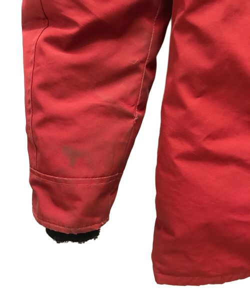 CANADA GOOSE（カナダグース）CANADA GOOSE (カナダグース) ダウンジャケット レッド サイズ:M/Mの古着・服飾アイテム