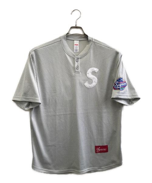 SUPREME（シュプリーム）Supreme (シュプリーム) ベースボールシャツ グレー サイズ:Sの古着・服飾アイテム