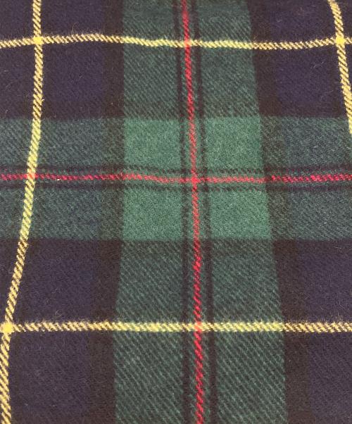 POLO RALPH LAUREN（ポロ・ラルフローレン）POLO RALPH LAUREN (ポロ・ラルフローレン) マフラー ネイビー×グリーン 未使用品の古着・服飾アイテム