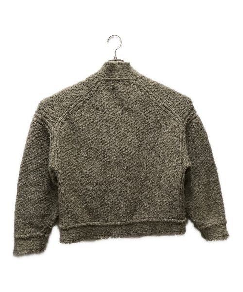 Curensology（カレンソロジー）Curensology (カレンソロジー) ツイードヤーンカーディガン ベージュ サイズ:Fの古着・服飾アイテム