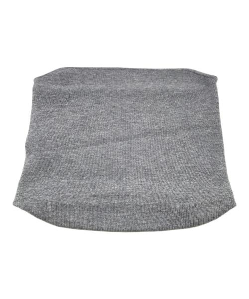 REULA（レウラ）REULA (レウラ) SUPER FINE MERINO WOOL TUBE TOP グレー サイズ:F 未使用品の古着・服飾アイテム