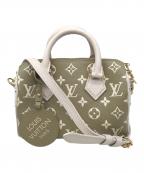 LOUIS VUITTONルイ ヴィトン）の古着「スピーディ・バンドリエール20」｜カーキ×ベージュ