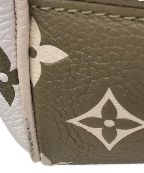 LOUIS VUITTON（ルイ ヴィトン）LOUIS VUITTON (ルイ ヴィトン) スピーディ・バンドリエール20 カーキ×ベージュの古着・服飾アイテム