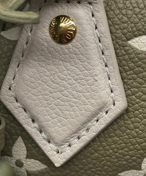 LOUIS VUITTON（ルイ ヴィトン）LOUIS VUITTON (ルイ ヴィトン) スピーディ・バンドリエール20 カーキ×ベージュの古着・服飾アイテム