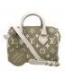 LOUIS VUITTON（ルイ ヴィトン）の古着「スピーディ・バンドリエール20」｜カーキ×ベージュ