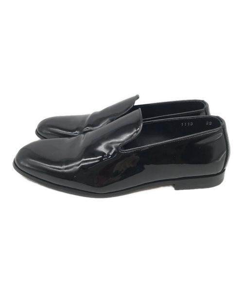 DOUCAL'S（デュカルス）DOUCAL'S (デュカルス) エナメルシューズ ブラック サイズ:39の古着・服飾アイテム