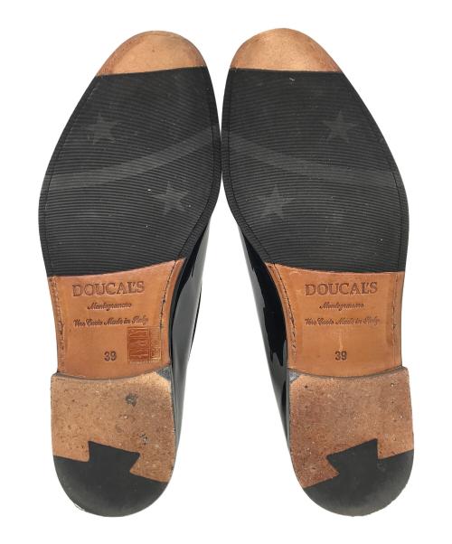 DOUCAL'S（デュカルス）DOUCAL'S (デュカルス) エナメルシューズ ブラック サイズ:39の古着・服飾アイテム