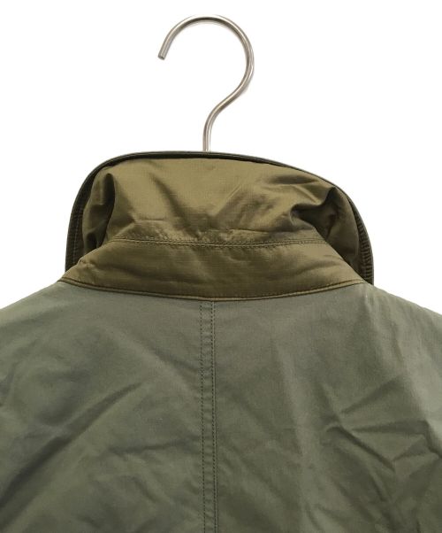 BEAMS PILGRIM SURF+SUPPLY（ビームス ピルグリム サーフ+サプライ）BEAMS Pilgrim Surf+Supply (ビームス ピルグリム サーフ+サプライ) リバーシブルコート ベージュ×カーキ サイズ:Lの古着・服飾アイテム