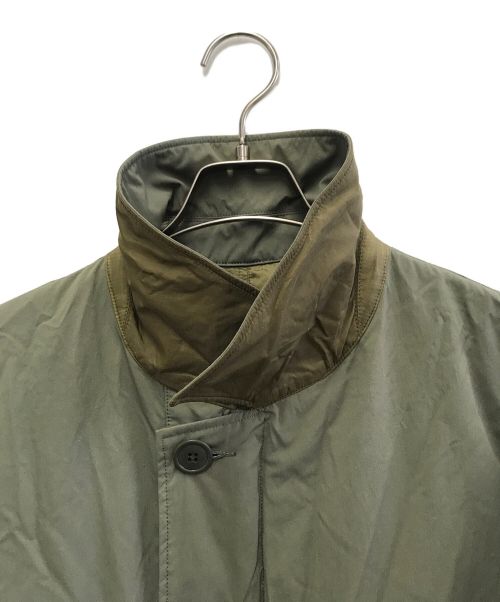 BEAMS PILGRIM SURF+SUPPLY（ビームス ピルグリム サーフ+サプライ）BEAMS Pilgrim Surf+Supply (ビームス ピルグリム サーフ+サプライ) リバーシブルコート ベージュ×カーキ サイズ:Lの古着・服飾アイテム