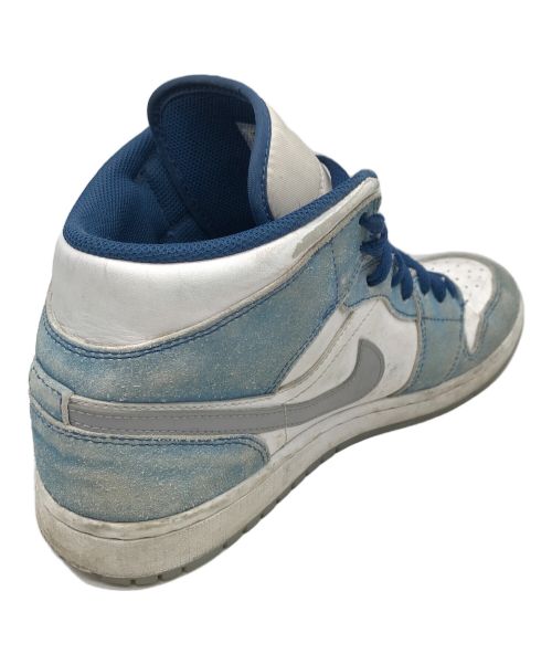 NIKE（ナイキ）NIKE (ナイキ) ハイカットスニーカー スカイブルーホワイト サイズ:28の古着・服飾アイテム