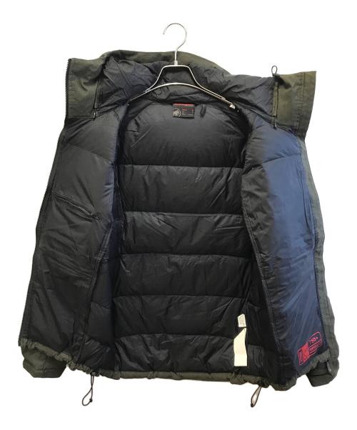MAMMUT（マムート）MAMMUT (マムート) セラック フーディーヘリンボーン ダウン グリーン サイズ:asia Lの古着・服飾アイテム