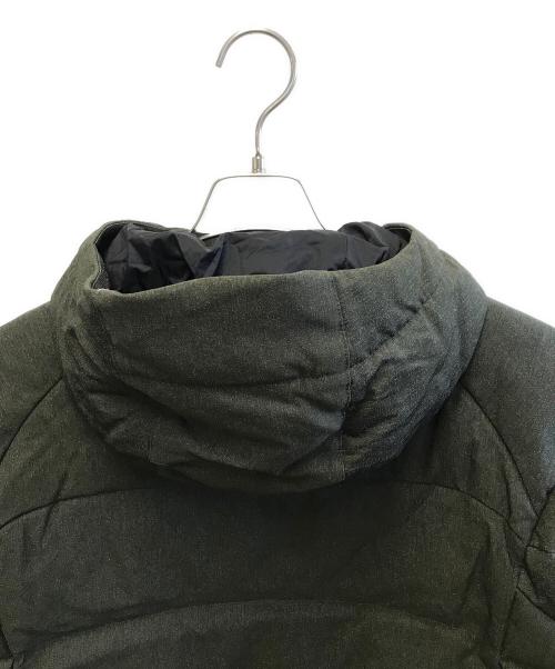 MAMMUT（マムート）MAMMUT (マムート) セラック フーディーヘリンボーン ダウン グリーン サイズ:asia Lの古着・服飾アイテム