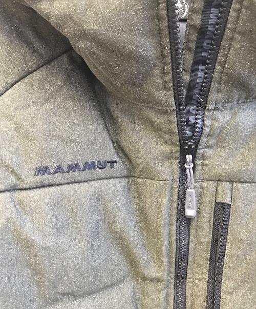 MAMMUT（マムート）MAMMUT (マムート) セラック フーディーヘリンボーン ダウン グリーン サイズ:asia Lの古着・服飾アイテム