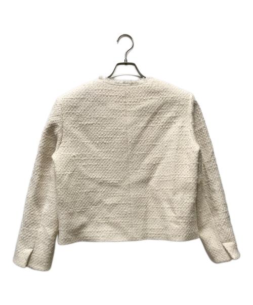 theory luxe（セオリーリュクス）theory luxe (セオリーリュクス) ツイードジャケット ベージュ サイズ:40 未使用品の古着・服飾アイテム