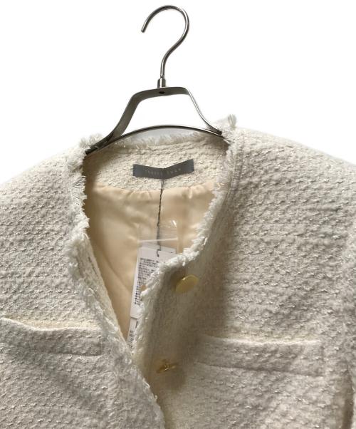 theory luxe（セオリーリュクス）theory luxe (セオリーリュクス) ツイードジャケット ベージュ サイズ:40 未使用品の古着・服飾アイテム