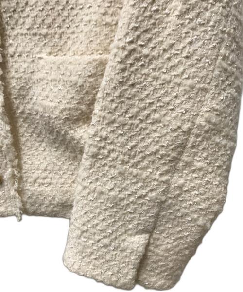 theory luxe（セオリーリュクス）theory luxe (セオリーリュクス) ツイードジャケット ベージュ サイズ:40 未使用品の古着・服飾アイテム