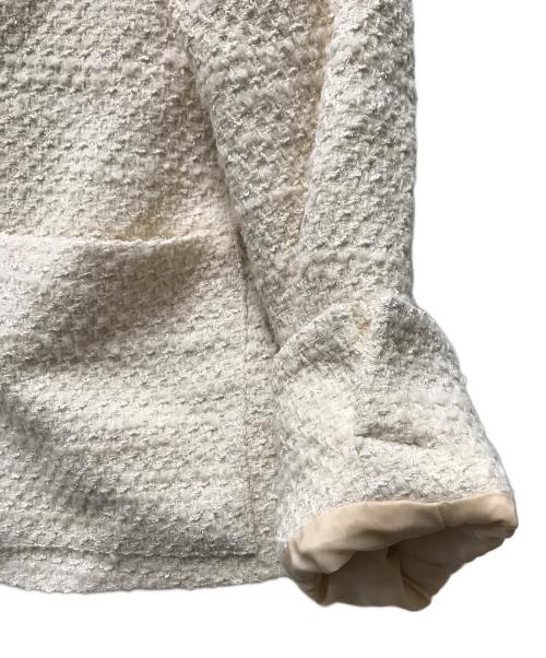 theory luxe（セオリーリュクス）theory luxe (セオリーリュクス) ツイードジャケット ベージュ サイズ:40 未使用品の古着・服飾アイテム