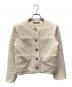 theory luxe（セオリーリュクス）の古着「ツイードジャケット」｜ベージュ