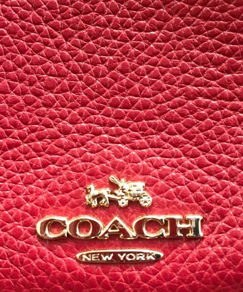 COACH（コーチ）COACH (コーチ) リュック レッドの古着・服飾アイテム
