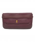 murt de cartierマストドゥカルティエ）の古着「クラッチバッグ」｜ボルドー
