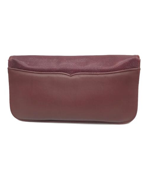 murt de cartier（マストドゥカルティエ）murt de cartier (マストドゥカルティエ) クラッチバッグ ボルドーの古着・服飾アイテム