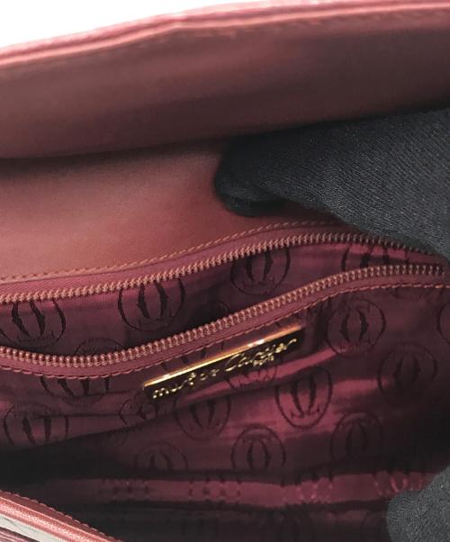 murt de cartier（マストドゥカルティエ）murt de cartier (マストドゥカルティエ) クラッチバッグ ボルドーの古着・服飾アイテム