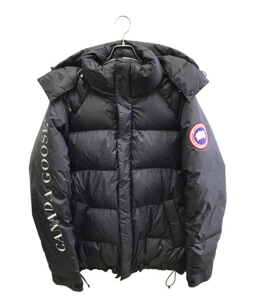 CANADA GOOSE（カナダグース）CANADA GOOSE (カナダグース) ダウンジャケット ネイビー サイズ:XLの古着・服飾アイテム