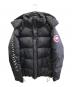 CANADA GOOSE（カナダグース）の古着「ダウンジャケット」｜ネイビー
