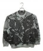 LAD MUSICIANラッドミュージシャン）の古着「Crew Neck Pullover」｜ライトグレー×グレー