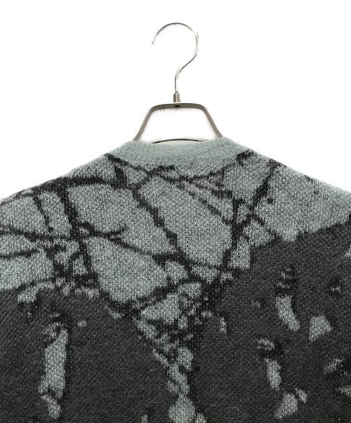 LAD MUSICIAN（ラッドミュージシャン）LAD MUSICIAN (ラッドミュージシャン) Crew Neck Pullover ライトグレー×グレー サイズ:44の古着・服飾アイテム