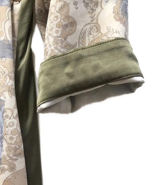 PAUL SMITH（ポールスミス）Paul Smith (ポールスミス) シャツワンピース ブラウン×スカイブルー サイズ:38の古着・服飾アイテム