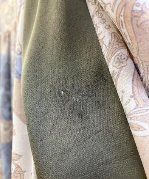 PAUL SMITH（ポールスミス）PAUL SMITH (ポールスミス) シャツワンピース ブラウン×スカイブルー サイズ:38の古着・服飾アイテム