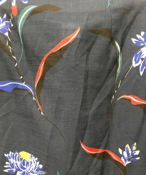 PAUL SMITH（ポールスミス）PAUL SMITH (ポールスミス) 総柄スカート ネイビー×ブラック サイズ:40の古着・服飾アイテム