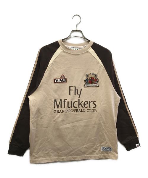 GRAF&WU（グラフアンドユー）GRAF&WU (グラフアンドユー) スウェット ベージュ サイズ:L 未使用品の古着・服飾アイテム