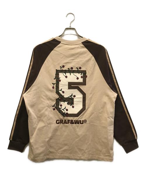 GRAF&WU（グラフアンドユー）GRAF&WU (グラフアンドユー) スウェット ベージュ サイズ:L 未使用品の古着・服飾アイテム