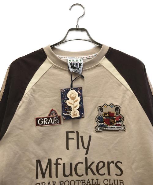 GRAF&WU（グラフアンドユー）GRAF&WU (グラフアンドユー) スウェット ベージュ サイズ:L 未使用品の古着・服飾アイテム