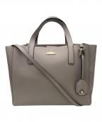 Kate Spadeケイトスペード）の古着「2WAYバッグ」｜グレー