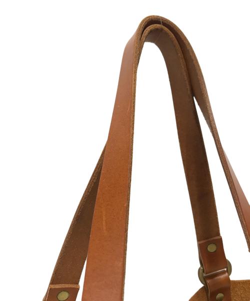 SLOW（スロウ）SLOW (スロウ) レザートートバッグ ブラウンの古着・服飾アイテム