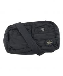 PORTER（ポーター）の古着「ショルダーポーチ」｜ブラック