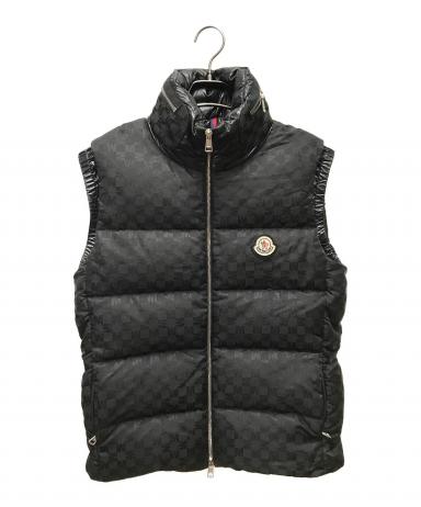 中古・古着通販】MONCLER (モンクレール) ダウンベスト ブラック