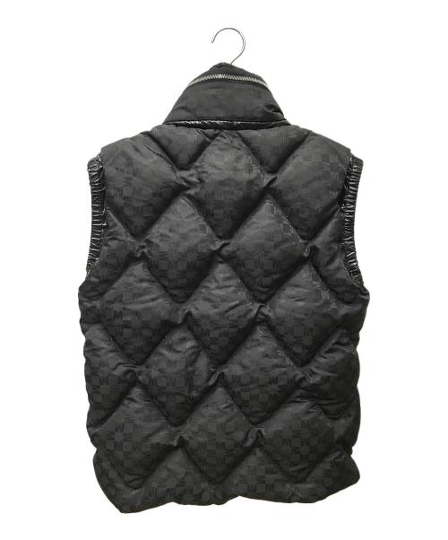 MONCLER（モンクレール）MONCLER (モンクレール) ダウンベスト ブラックの古着・服飾アイテム