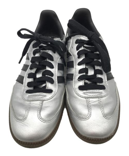 adidas（アディダス）adidas (アディダス)  サンバ OG シルバーカラー×ブラック サイズ:26.5の古着・服飾アイテム