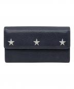 NUR DONATELLA LUCCHIヌールドナテッラルッキ）の古着「長財布」｜ネイビー