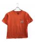 HARLEY-DAVIDSON（ハーレーダビッドソン）の古着「ポケットTシャツ」｜オレンジ
